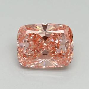 เพชรทรงคุชชั่นรูปทรงยาว สีชมพูแฟนซี น้ำหนัก 2.00 กะรัต วัสดุสำหรับทำเครื่องประดับหรูหรา โรงงานผลิตโดยตรง ขายส่ง - Product Image 1