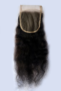 Super Vente 2023 Cheveux Humains Vierge Remy Ondulés Profonds Double Trame Machine Doux Naturel Paquet Personnalisé Fermetures de Cheveux Indiens Tous Types - Product Image 3