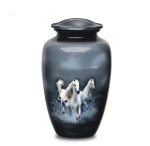 Urnas para cenizas adulto Funeral Moon Night Gran urna funeraria de seres queridos Tamaño 10,5 "y 220 Cu. En - Product Image 6