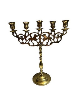 <b>Tall</b> Size Premium Quality Shining Sterling Metal Candelabra Modern Style Christmas Candle Light Decoration for Weddings - Product Image 2
