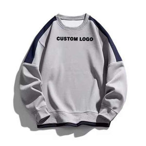 Men's High Quality Customized Cotton Crewneck <b>Thermal</b> <b>Fleece</b> Sweatshirts Plain Dyed Hoodies in Hot New Style for Winter - Product Image 1