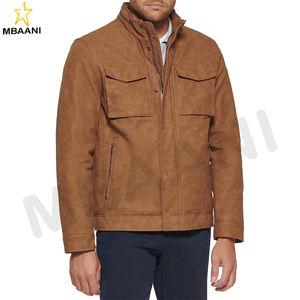 เสื้อแจ็คเก็ตหนังเทียมผู้ชาย - Product Image 1