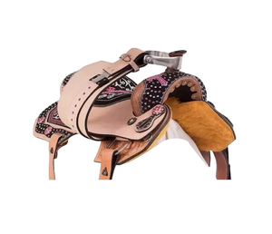 ชุดนักแข่งม้าหนังแท้คุณภาพพรีเมี่ยมอานม้าแบบตะวันตกและอังกฤษสำหรับขี่ม้า - Product Image 3