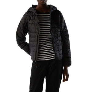 Chaqueta acolchada de invierno para mujer de alta calidad, diseño personalizado y lona impresa transpirable, precio al por mayor - Product Image 6