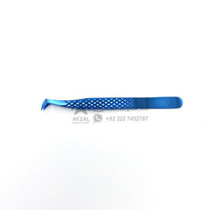 แหนบต่อขนตาสแตนเลสสตีลทั่วไปแบบมืออาชีพทนทานสำหรับอุปกรณ์ความงามตามสั่งมีหลายสี - Product Image 1