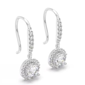 Boucles d'oreilles en diamant les plus vendues pour les fêtes de mariage et les festivals disponibles à un prix abordable - Product Image 2