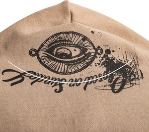 Hombres Vintage Graphic Hoodies Jesús Impresión Alfabeto Graffiti Hoodie Algodón Cálido Pullover 100% Algodón - Product Image 6