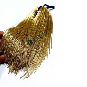 Purl de fil de lingot français professionnel pour broderie, matériaux de fil métallique pour aari needlework Zardozi broderie - Product Image 4