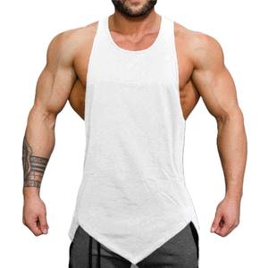 Débardeurs personnalisés en coton et polyester, séchage rapide, respirants, pour le sport, usage quotidien, vêtements décontractés pour hommes, vêtements de sport, fitness - Product Image 2