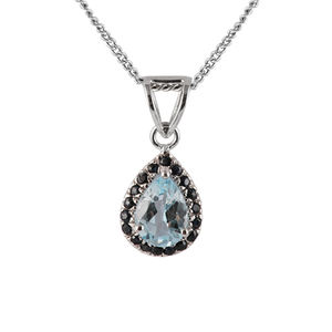 Fabrication en gros de colliers pendentifs en cristal en argent sterling 925, bijoux en stock, prix bas, pendentifs, bijoux - Product Image 2