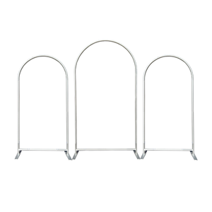 Düğün doğum günü bebek duş ahşap kemer zemin kapağı - Product Image 4