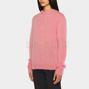 Pull en tricot pour femme de haute qualité, design optimal, grande taille, respirant, couleur et taille personnalisables, doublure en laine, en vente en ligne - Product Image 2