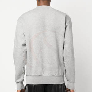 เสื้อฮู้ดผู้ชายสไตล์ลำลองคุณภาพสูงบุขนแกะ ระบายอากาศได้ดี เหมาะสำหรับฤดูหนาว ผลิตจากผ้าฝ้าย 100% เนื้อนุ่ม สกรีนโลโก้ได้ตามต้องการ คอกลม - Product Image 4