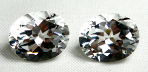 Piedra de Topacio Blanco Ovalada de Calidad Fina con Corte Facetado Hecha a Mano para Joyería y Sanación, Gema Suelta PDM 2026 - Product Image 2
