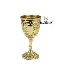 Gobelet à vin en laiton cuivre Antique vente en gros - Product Image 2