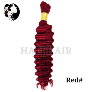 Venta al por mayor Extensiones de cabello a granel vietnamita Mojado y ondulado Trenzas bohemias sin trama Cabello humano para trenzar - Product Image 6