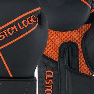 Guantes de boxeo profesionales al por mayor cierre seguro acolchado pesado ideal para entrenar sparring y entrenamientos - Product Image 3