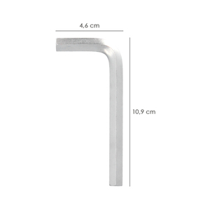 ประแจอัลเลนมาตรฐานมืออาชีพ ผลิตจากเหล็กโครเมียมวาเนเดียม ขนาด 9.0 มม. - Product Image 2