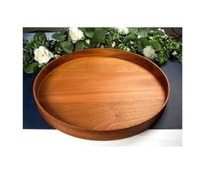 Bandeja de madera de bambú al por mayor para el desayuno, plato de postre, mesa de café y té, bandeja de servicio de Bambú - Product Image 1