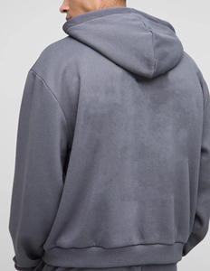 OEM/ODM Sweat-shirt respirant à fermeture éclair pour hommes, évacuation de l'humidité, logo sérigraphié personnalisé, vêtements d'hiver décontractés, survêtement pour hommes - Product Image 5