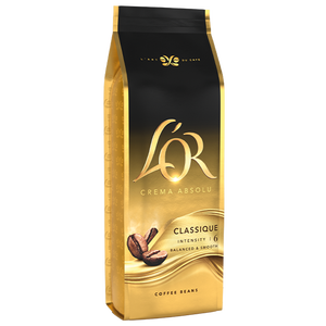 Top vente 500g L'OR Crema Classique grains de café qualité supérieure rôti goût équilibré parfait pour les Machines à expresso bureau - Product Image 5