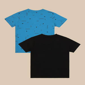 Impresión personalizada de peso pesado gráfico de algodón de impresión 240 Gsm moda de gran tamaño Boxy fit DTG impresión camiseta para hombres - Product Image 2