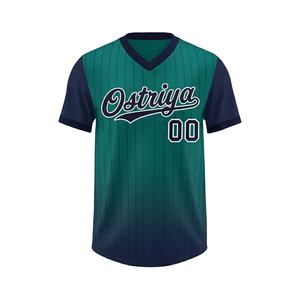 Camiseta de Béisbol Unisex Personalizada Más Vendida, Directo de Fábrica, Transpirable para Hombre y Mujer - Product Image 1
