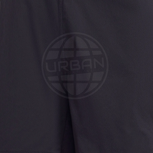 Pantalones cortos de gimnasio de calidad superior de Venta caliente Nuevo estilo deportivo con cierre de cintura elástica Tela de lona de color sólido - Product Image 5