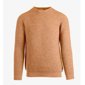 Premium Men's <b>Waffle</b> Sweater High-Quality Material Lightweight Warmth Perfect For Daily Use Outdoor Activities Features Ribbed - Product Image 3