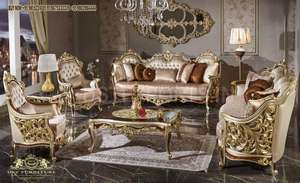 Juego de Sofás de Madera de Teca Moderna Estilo Americano para Sala de Estar - Duradero, Tamaño Personalizable - Product Image 6