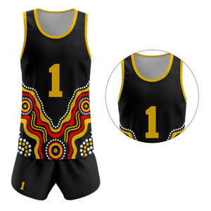 Uniformes de Voleibol de Alta Calidad Personalizados al por Mayor, Conjuntos de Dos Piezas 100% Poliéster, Unisex, Logotipo Personalizado para Equipos - Product Image 2