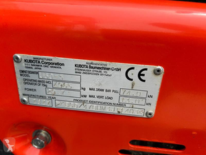 Miniexcavadora Kubota usada, excavadora de U50-5 - Product Image 4