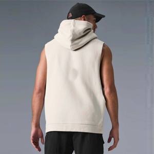 <b>Men</b> Workout <b>Sleeveless</b> <b>Hoodie</b> - Lightweight and Breathable Gym <b>Hoodie</b> for Fitness, Bodybuilding, and Running, Perfect - Product Image 2