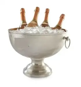 Golden <b>Beverage</b> Chiller <b>Bucket</b> With Legs Stand Base <b>Beverage</b> <b>Tubs</b> <b>Ice</b> <b>Buckets</b> Wine & Vodka Chiller Hot Arrival Top Trending - Product Image 5