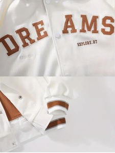 แจ็กเก็ตหลากหลายสำหรับผู้ชายแจ็กเก็ตเบสบอลขนแกะสไตล์เท่ๆสำหรับฤดูหนาว - Product Image 4