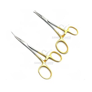 Juego de fórceps de vasectomía sin bisturí Manual nuevo de marca, instrumentos quirúrgicos reutilizables de acero inoxidable alemán de 14cm, anillo fino NSV - Product Image 4