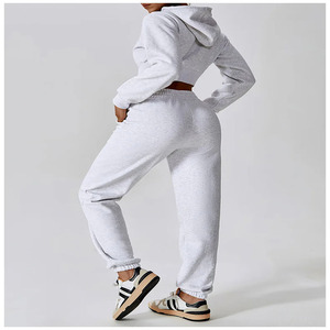 Survêtement en coton/polyester polyvalent pour femmes pour les activités quotidiennes et en plein air en cuir souple - Product Image 4