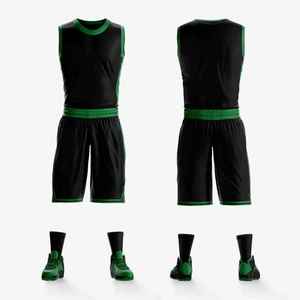 2025 uniformes de baloncesto impresos digitales personalizados camisetas transpirables de talla grande al por mayor trajes de baloncesto de equipo de nuevo diseño - Product Image 2