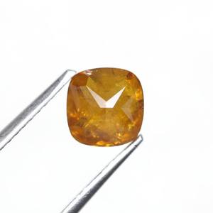 Diamante Raro de 1.44 Ct, Corte Cojín Naranja Rústico, Diamante Natural Suelto, Anillo de Compromiso Único y Personalizado, Diseños de Joyería Hechos a Mano - Product Image 5