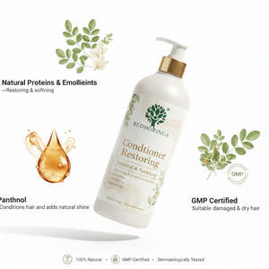 Après-shampoing hydratant profond 250 ml, naturel, sans sulfate, pour cheveux bouclés - RedMoringa OEM Private Label - Product Image 3