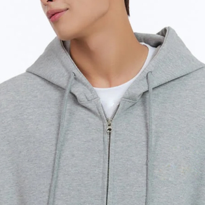 Sudadera con Capucha para Hombre, Mangas Largas con Cierre de Cremallera, Diseño de Alta Calidad para Compradores al por Mayor, con Bolsillos Laterales y Cordones para la Capucha 2026 - Product Image 2