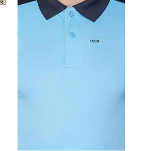 Polos de golf à manches courtes pour hommes T-shirts tricotés Polos à manches courtes pour hommes Logo personnalisé Polos à manches courtes pour hommes - Product Image 6