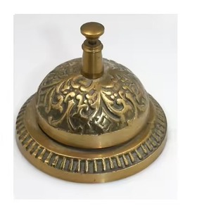 Campanas de Escritorio de Latón Más Vendidas, Campana de Servicio para Bares, Restaurantes, Escuelas, Entrenamiento de Mascotas - Product Image 1