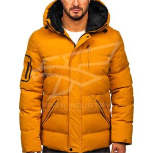 Nueva llegada Unisex el logotipo personalizado Puffer chaqueta personalizada Puffer poliéster Bubble chaquetas Nylon mujeres y hombres chaquetas - Product Image 1