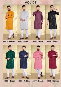 Pijama de tela de algodón suave con espejo bordado, ropa tradicional bonita, Color brillante, Kurta - Product Image 6