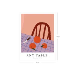 Impresión Artística Minimalista para Cualquier Mesa, Material de Papel, Diseño de Naturaleza Muerta - Product Image 2