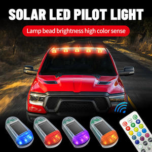 Luz de Techo Solar para Camionetas, Inalámbrica, Intermitente, de Advertencia, Iluminación Exterior - Product Image 1