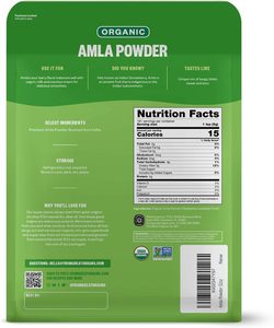 Polvo de Amla Orgánico FGO, 2 Libras / 32oz - Product Image 5