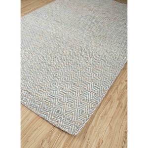 พรมอะบราช มัลติ แฟลต วีฟส์ ทำจากขนสัตว์และใยวิสโคส ลายเรขาคณิต รูปทรงสี่เหลี่ยมผืนผ้า สำหรับบ้าน ห้องโถง ห้องนอน ข้างเตียง-ADWV-13047 - Product Image 2