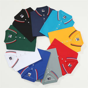 Alta calidad Unisex hombres 100% poliéster 10 colores impresión personalizada bordado OEM logo camiseta para hombres - Product Image 4